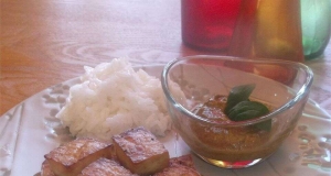 Thai Baked Tofu and Coconut Rice