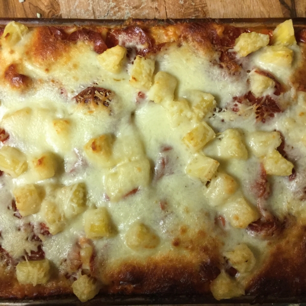Pizza Casserole with Pasta