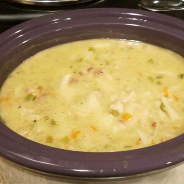 Easy Chicken and Dumplings with Vegetables