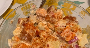 Red and Sweet Potato Salad