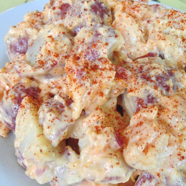 Red and Sweet Potato Salad