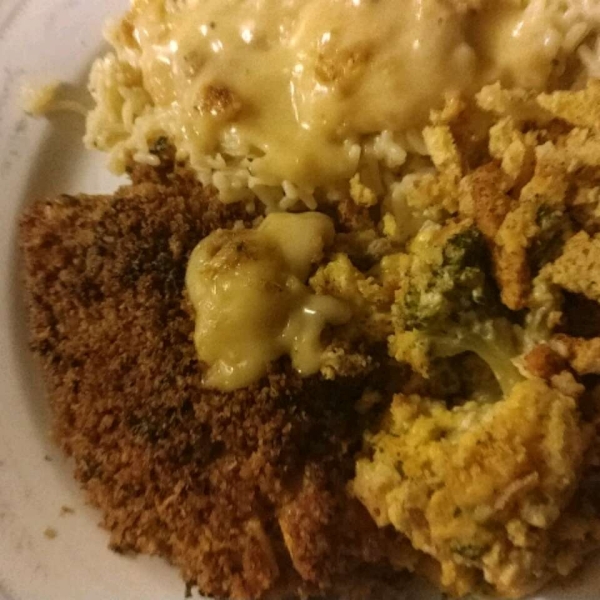 Crispy Garlic Breadcrumb Chicken