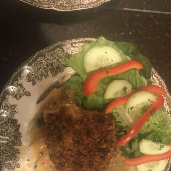 Crispy Garlic Breadcrumb Chicken