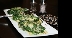 Low-Carb Chicken and Spinach Casserole