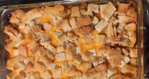 Reuben-Pierogie Casserole