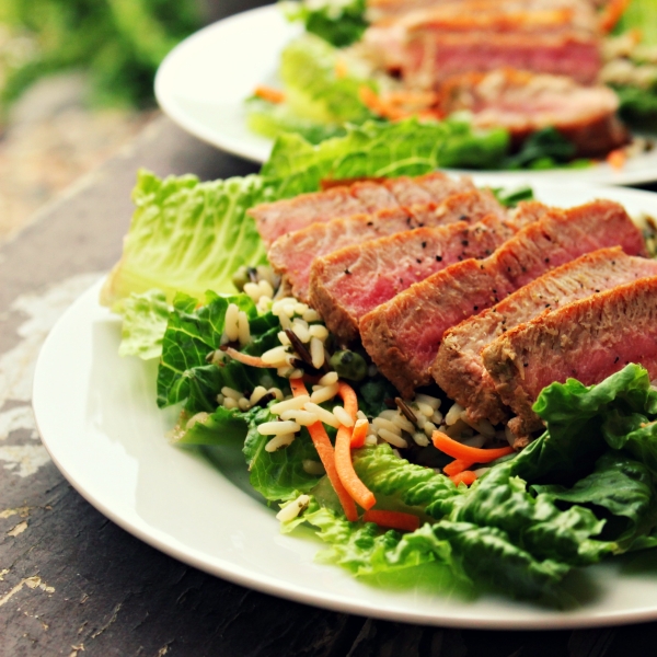Albacore Tuna and Rice Medley Lettuce Cups