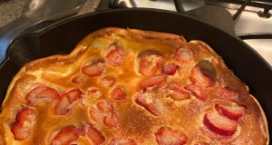 Skillet Strawberry Pancake
