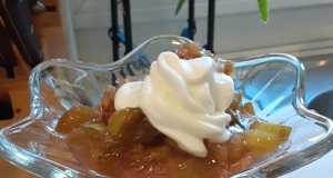 Sweet Rhubarb Crisp