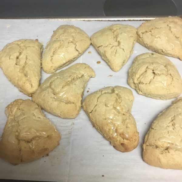 Peach & Coconut Scones