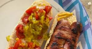 Bacon-Wrapped Double Dogs