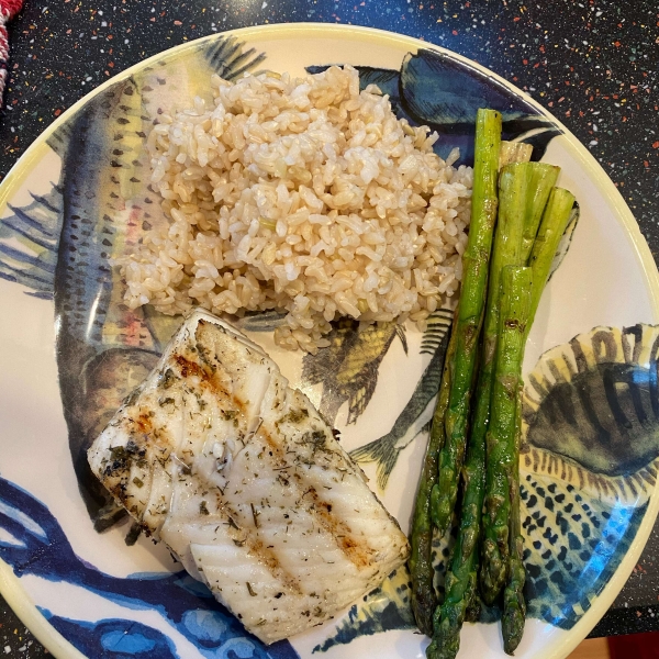 Grilled Halibut