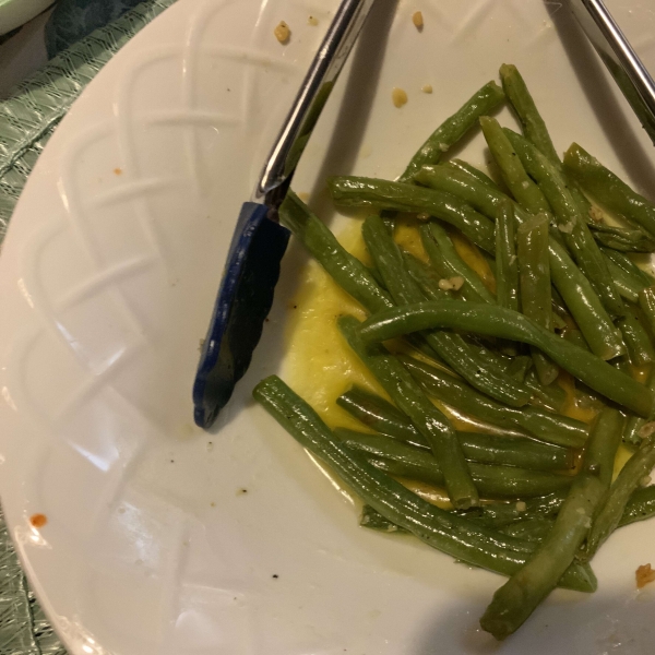 Buttery Garlic Green Beans