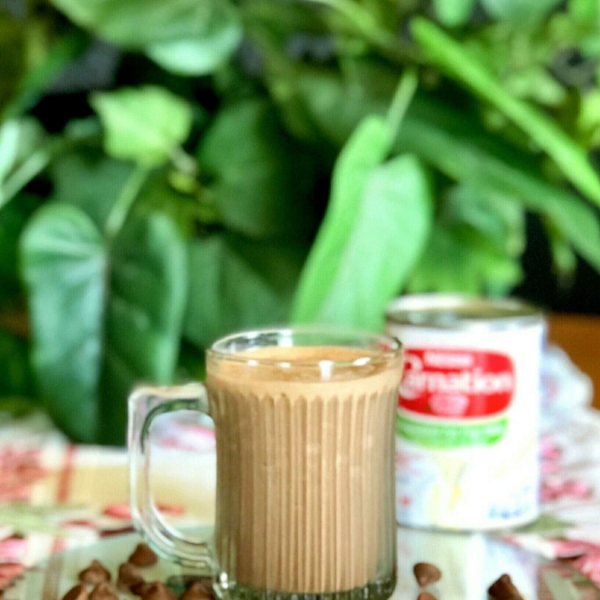 Frozen Hot Chocolate with Evaporated Milk