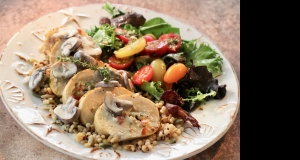 Stuffed Asiago Chicken Breasts
