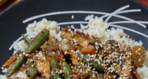 Simple Sautéed Sesame Chicken