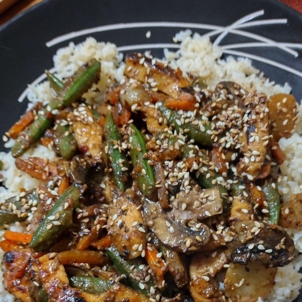 Simple Sautéed Sesame Chicken