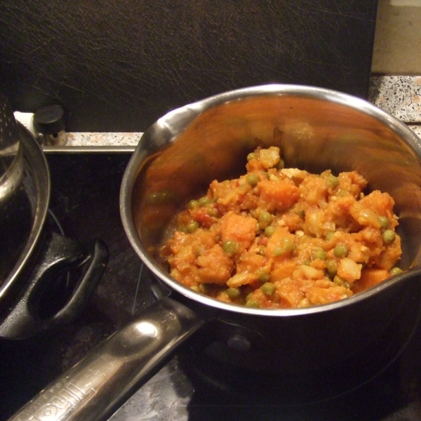 Vegan Tofu and Sweet Potato Curry