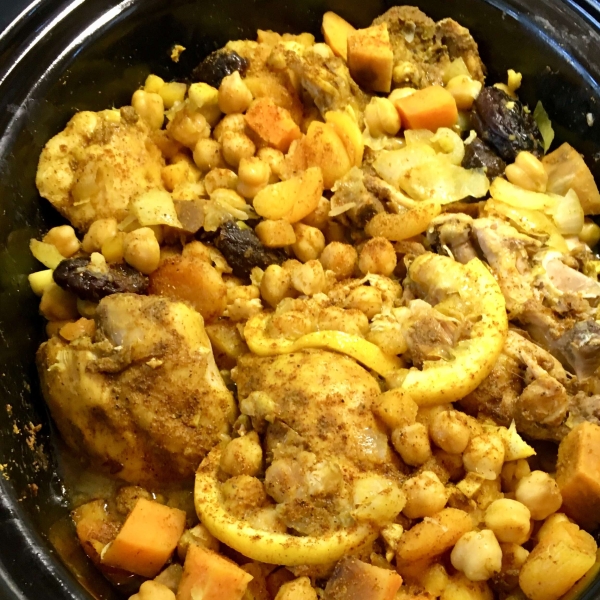 Slow Cooker Moroccan Chicken
