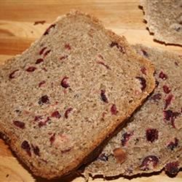 Cranberry Wheat Bread