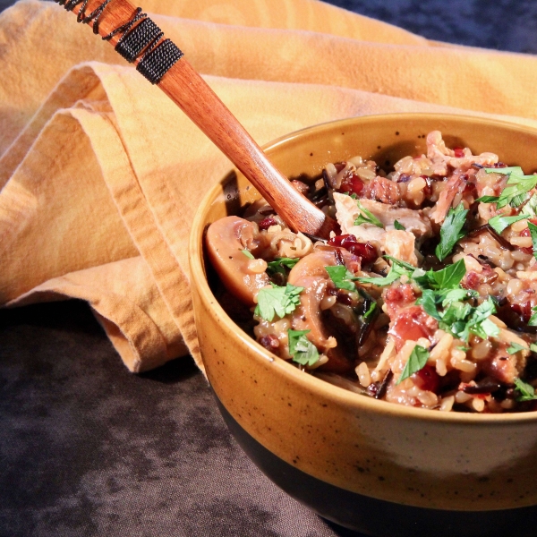 Instant Pot® Chicken and Wild Rice Bowls