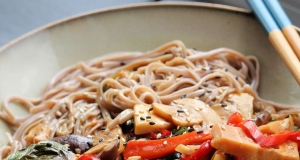 Mushroom and Jackfruit Stir-Fry with Soba