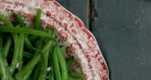 Tender Garlic Green Beans
