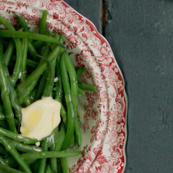 Tender Garlic Green Beans