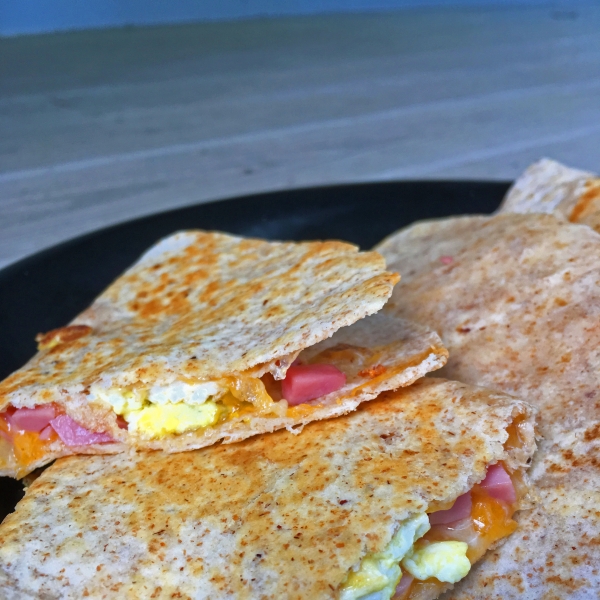 Ham, Egg, and Cheese Quesadillas