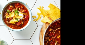 Easy Taco Soup with Ground Beef