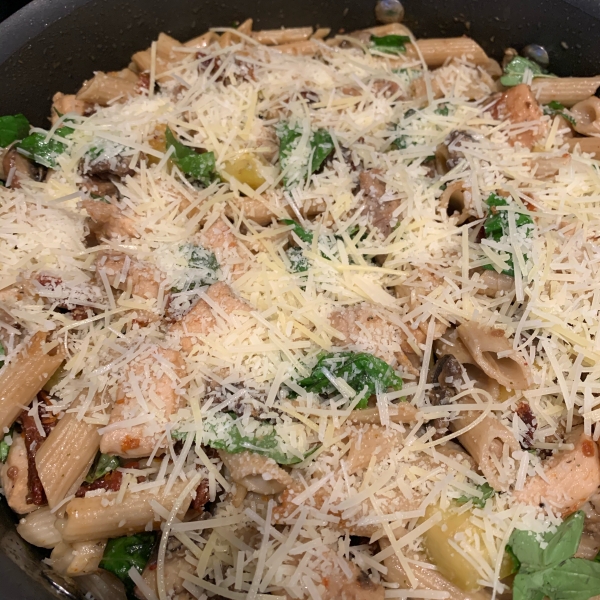 Italian Stir Fried Pork & Pasta