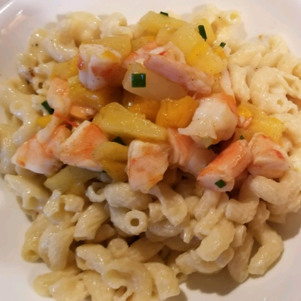 Shrimp and Mango Bruschetta