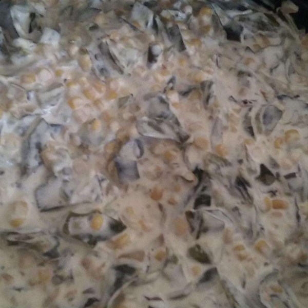 Rajas Poblanas (Poblano Strips)