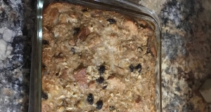 Banana Oat Bread Pudding