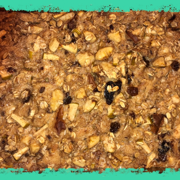 Banana Oat Bread Pudding