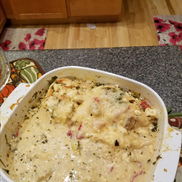 Creamy Lemon Chicken with Pasta