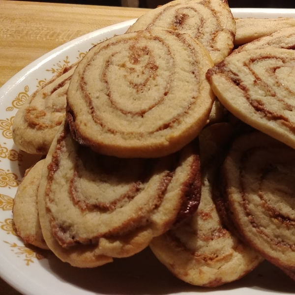Peanut Butter Pinwheel Cookies