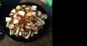 Keto Mushroom and Bok Choy Stir-Fry
