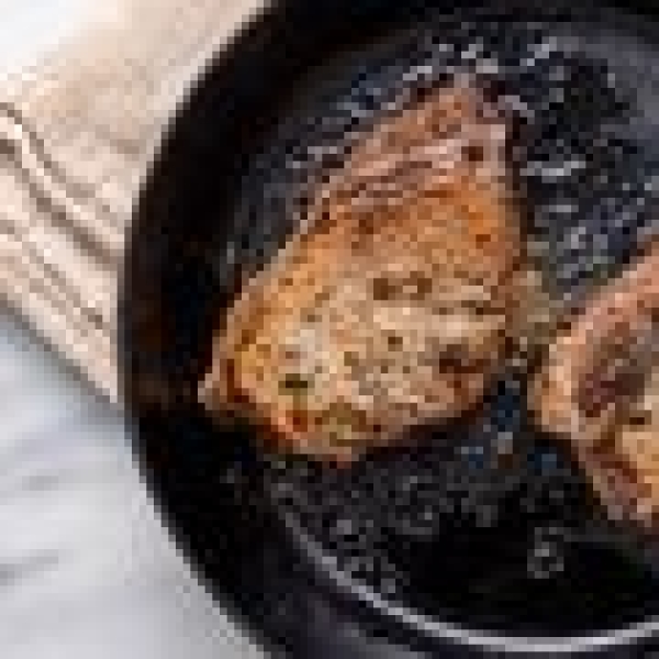 Cast Iron Pan-Seared Steak (Oven-Finished)