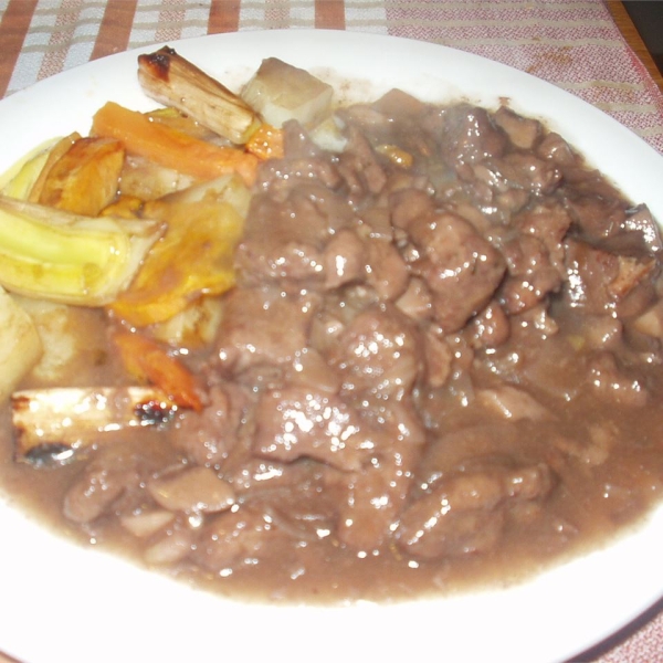 Red Wine Flavored Beef