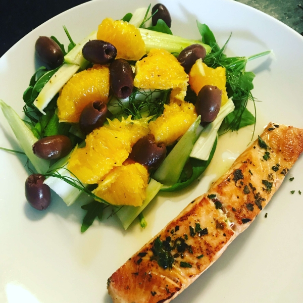 Arugula, Fennel, and Orange Salad