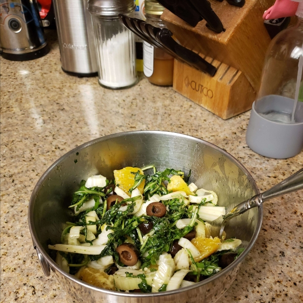 Arugula, Fennel, and Orange Salad