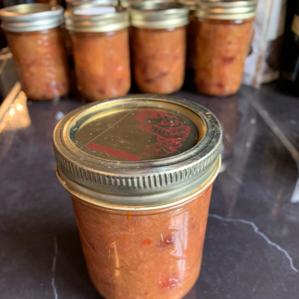 Rhubarb Pineapple Chutney