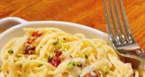 Greek Yogurt Carbonara
