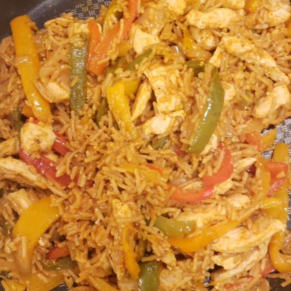 Fajita Chicken & Rice Skillet