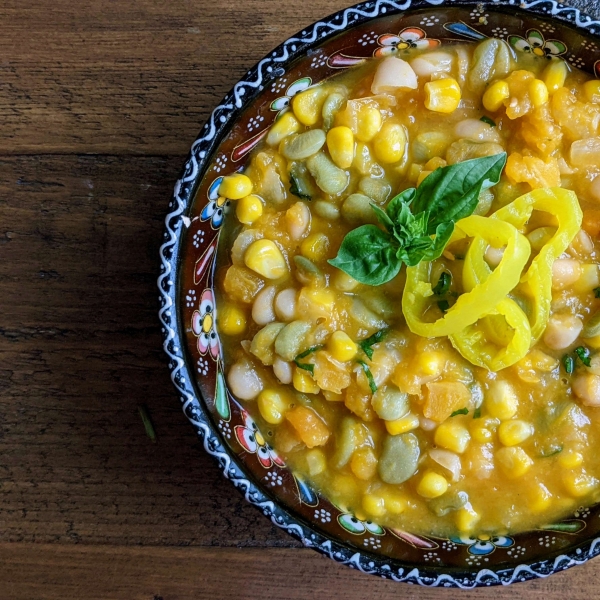 Porotos Granados (Chilean Bean Stew)