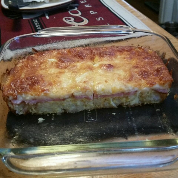 Wake-Up Casserole - Canadian Bacon