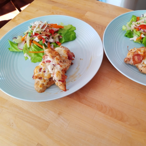 Easy Honey Mustard Mozzarella Chicken