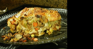 Mushroom-Turkey Roulade