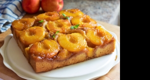 Peach Upside-Down Cake