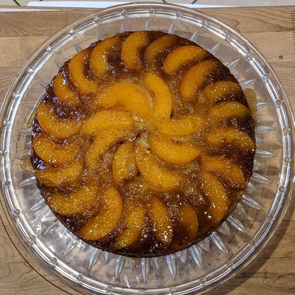 Peach Upside-Down Cake
